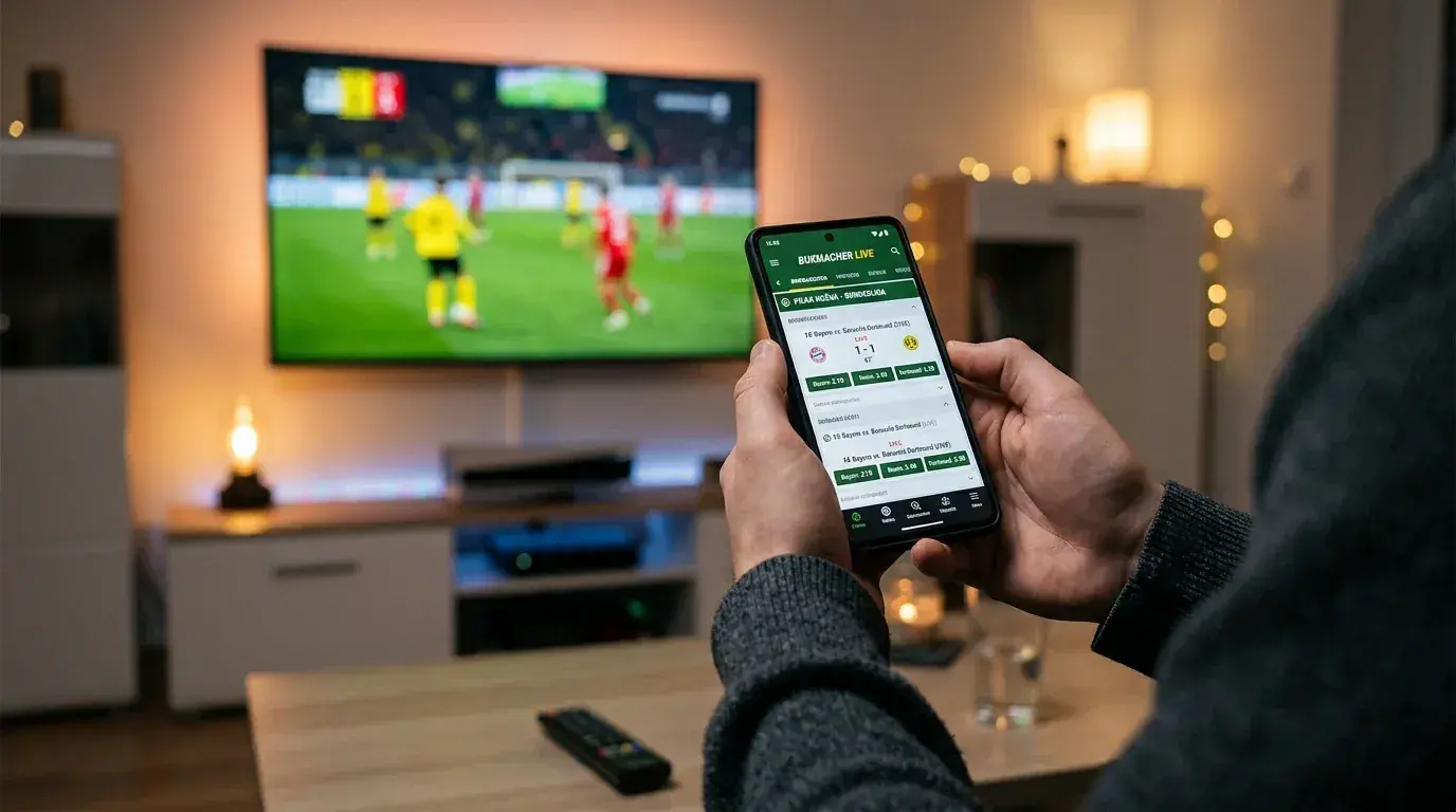 Aplikacje mobilne bukmacherów do obstawiania Bundesligi