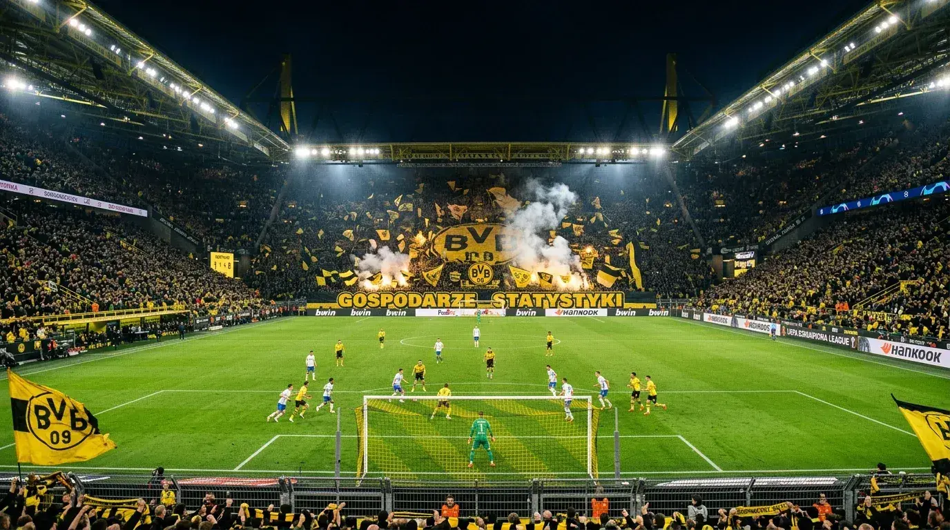 Statystyki gospodarzy i gości w Bundeslidze - przewaga własnego boiska