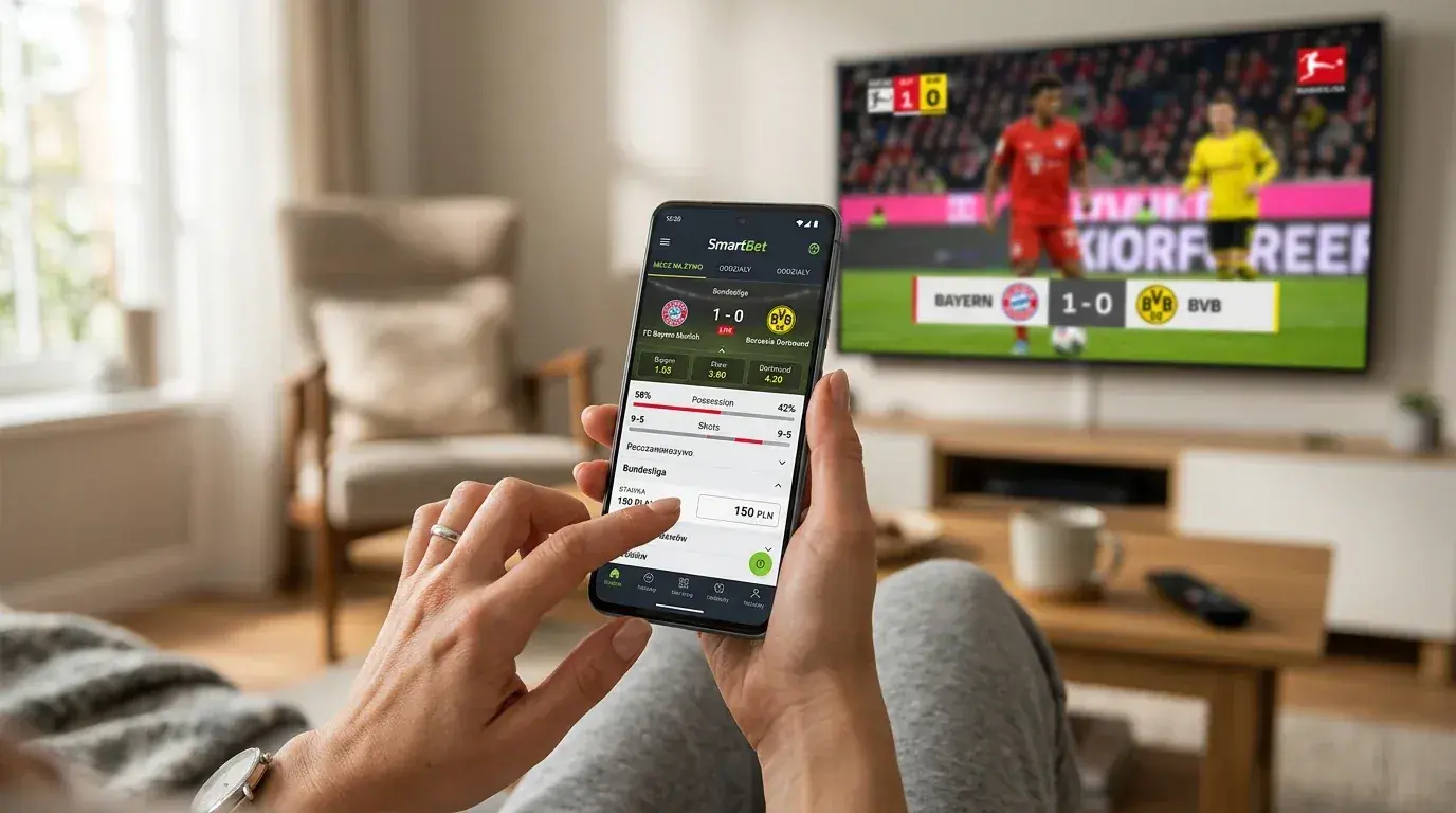 Obstawianie zakładów na Bundesligę przez aplikację mobilną