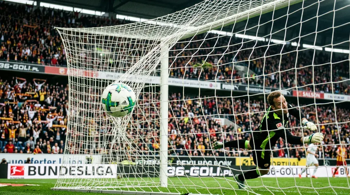 Średnia bramek w Bundeslidze - porównanie z innymi ligami