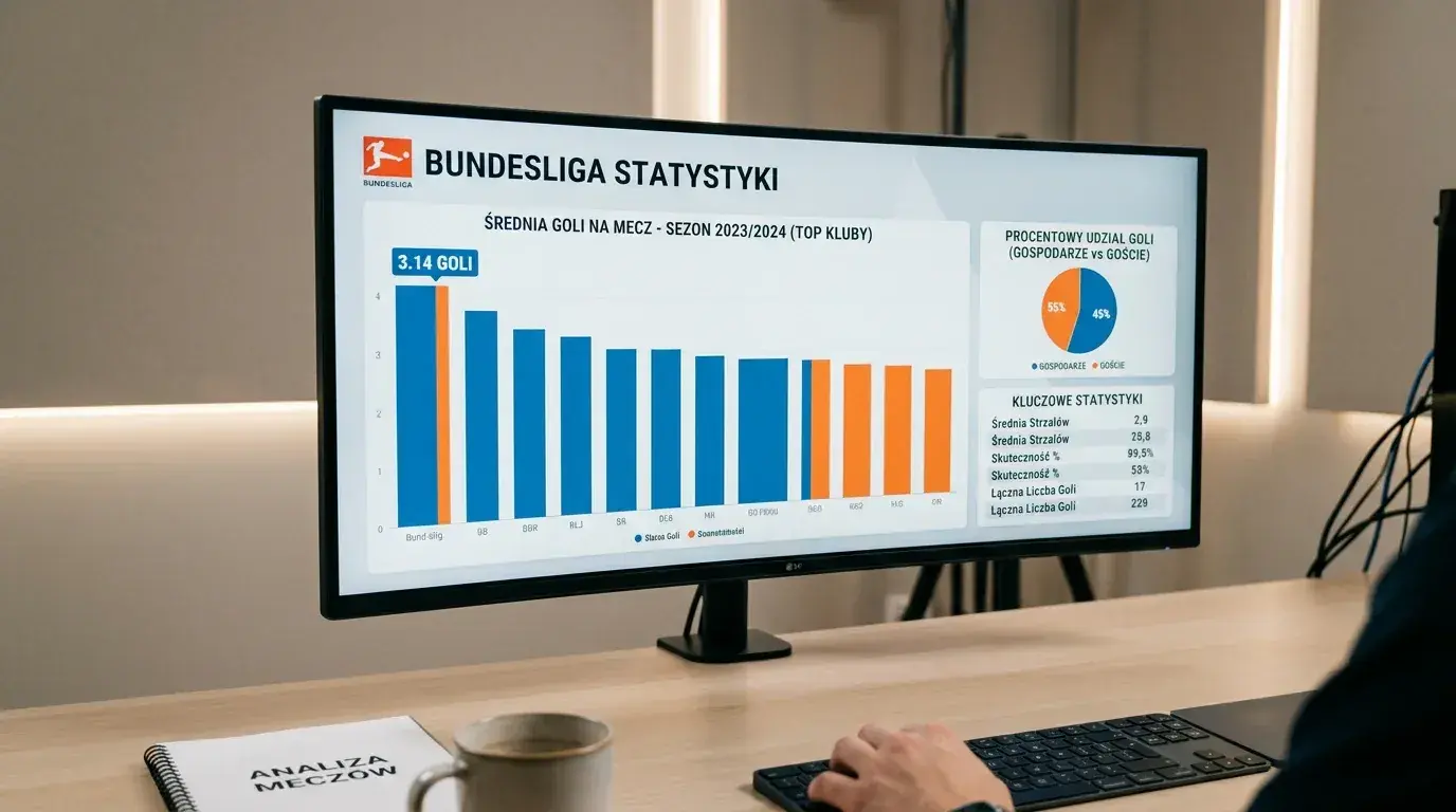 Analiza statystyk bramkowych meczów Bundesligi